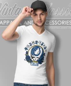 Indianapolis Colts Grateful Dead Roses Dancing Bears V Neck TShirt