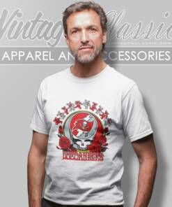 Tampa Bay Buccaneers Grateful Dead Roses Dancing Bears T Shirt