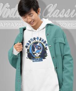 Tennessee Titans Grateful Dead Roses Dancing Bears Hoodie