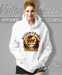 Washington Commanders Grateful Dead Roses Dancing Bears Shirt