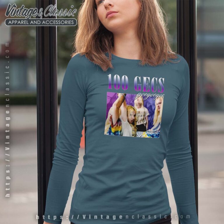 100 Gecs Concert Machine Girl Longsleeves 100 Gecs Concert Machine Girl Longsleeves