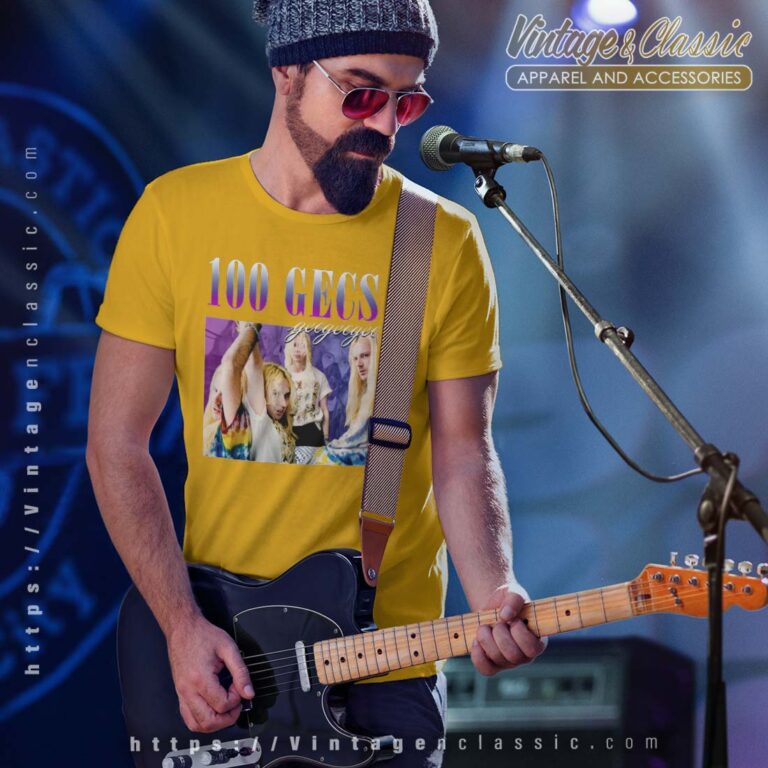100 Gecs Concert Machine Girl Tshirt 100 Gecs Concert Machine Girl Tshirt