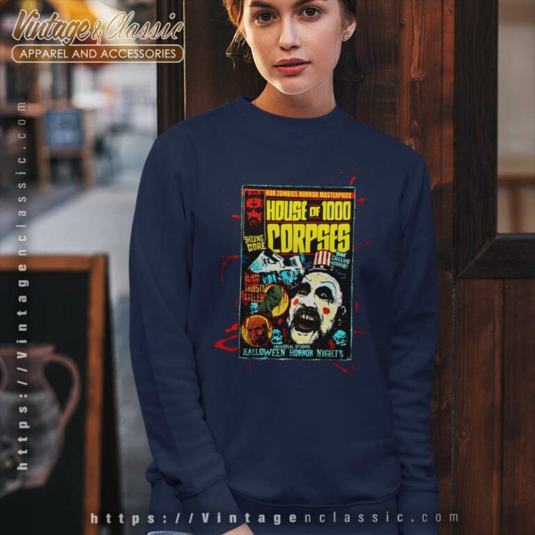 1000 Corpses Halloween Horror Nights Sweatshirt 1000 Corpses Halloween Horror Nights Sweatshirt