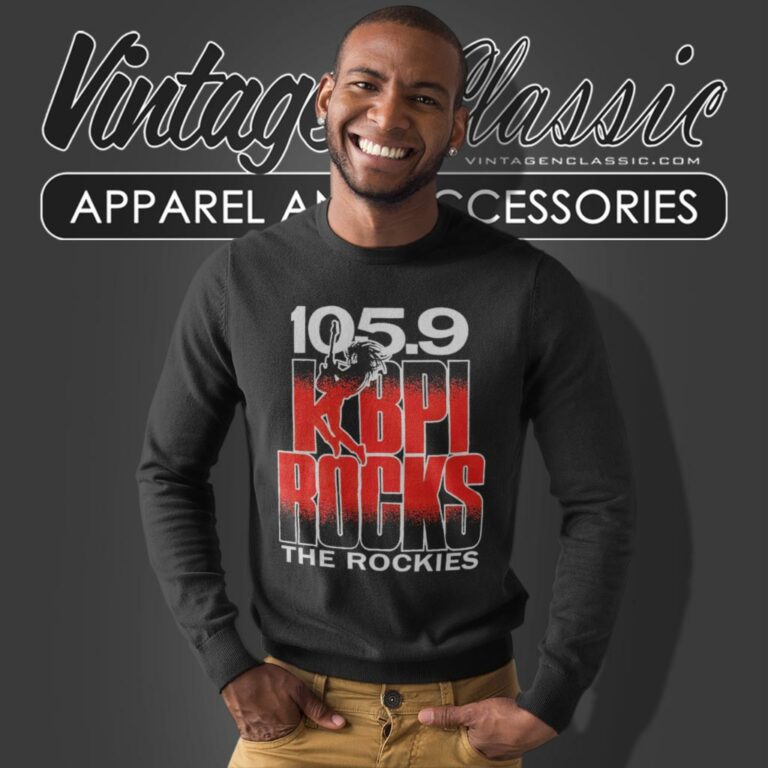 105 9 1079 Kbpi Rocks The Rockies Sweatshirt 105 9 1079 Kbpi Rocks The Rockies Sweatshirt