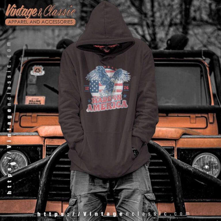 1776 Made In America Shirt Bald Eagle Independence Day Hoodie 1776 Made In America Shirt Bald Eagle Independence Day Hoodie