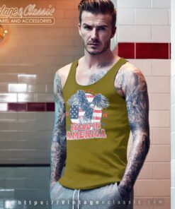 1776 Made In America Shirt Bald Eagle Independence Day Tank Top Racerback
