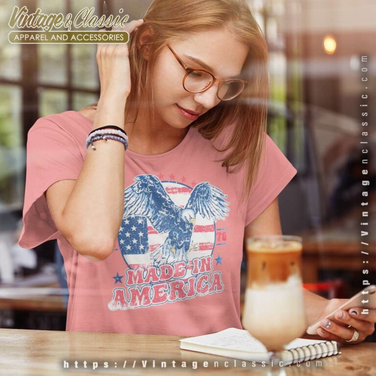 1776 Made In America Shirt Bald Eagle Independence Day Women TShirt 1776 Made In America Shirt Bald Eagle Independence Day Women TShirt