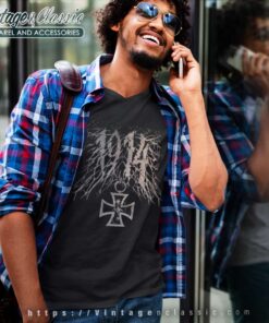1914 Shirt Eschatology Of War V Neck TShirt