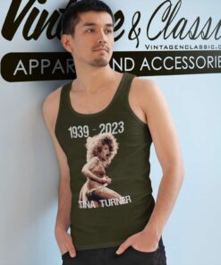 1939 2023 Tina Turner Shirt Tina Turner Memorial Tank Top Racerback