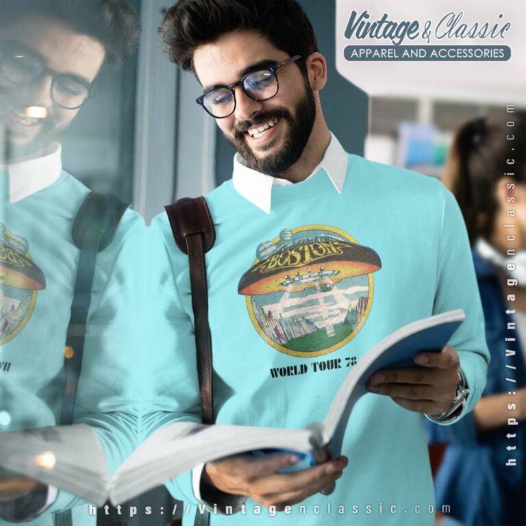 1978 Boston World Tour Halloween Sweatshirt 1978 Boston World Tour Halloween Sweatshirt