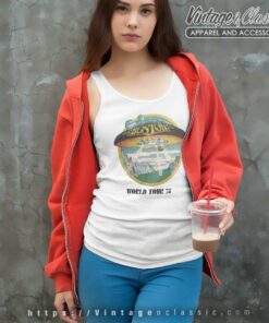 1978 Boston World Tour Halloween Tank Top Racerback