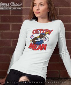 1984 Chicago Cubs Gettin Mean Long Sleeve Tee
