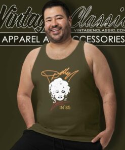 1985 Dolly Parton Live Tank Top Racerback
