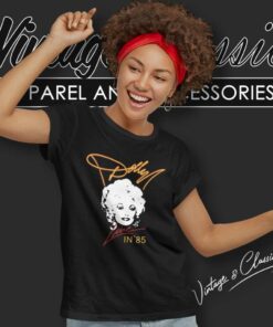 1985 Dolly Parton Live Women TShirt