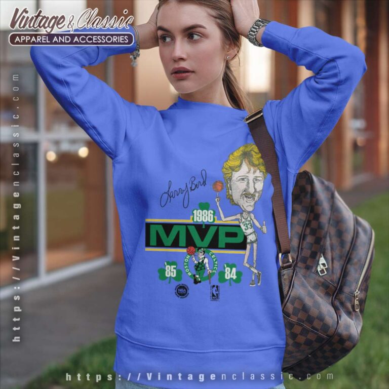 1986 Larry Bird Mvp Boston Celtics Sweatshirt 1986 Larry Bird Mvp Boston Celtics Sweatshirt