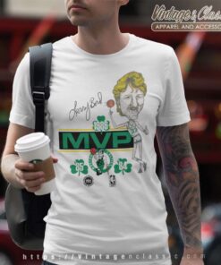 1986 Larry Bird Mvp Boston Celtics T Shirt