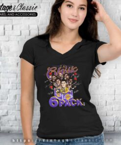 1988 Los Angeles Lakers Classic 6 Pack V Neck TShirt