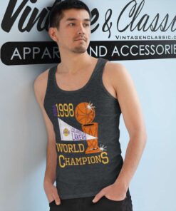 1988 Los Angeles Lakers World Champions Tank Top Racerback