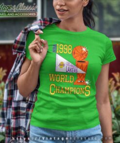 1988 Los Angeles Lakers World Champions Women TShirt