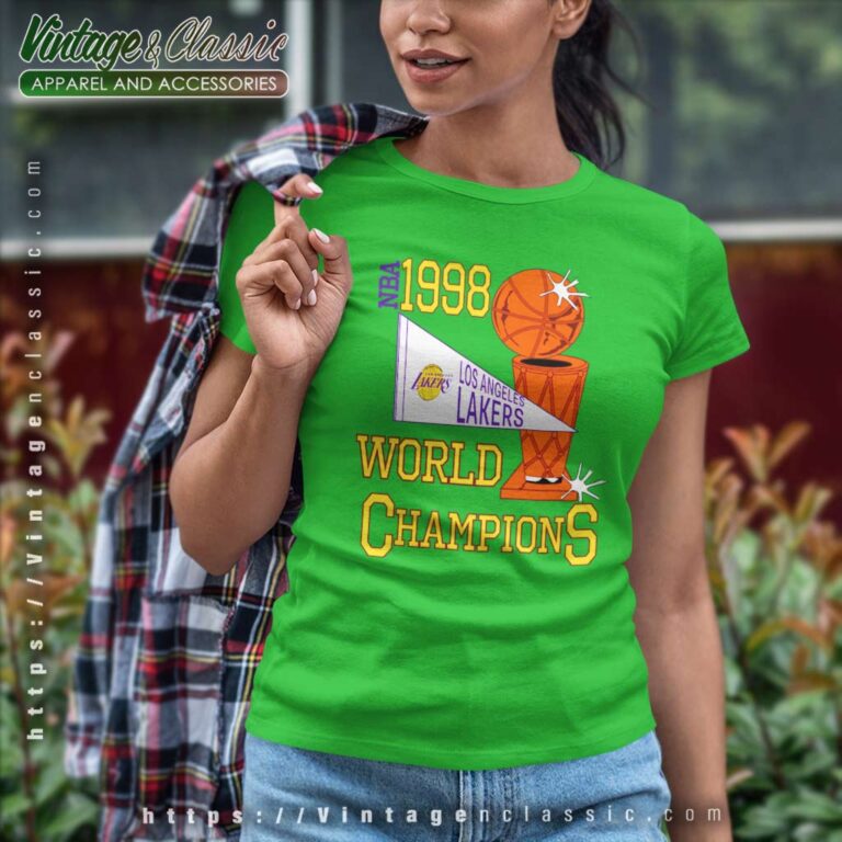 1988 Los Angeles Lakers World Champions Women TShirt 1988 Los Angeles Lakers World Champions Women TShirt