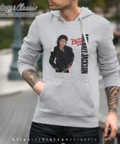 1988 Michael Jackson Bad album Hoodie