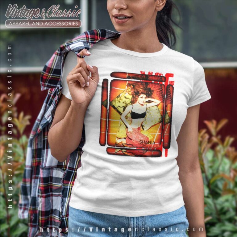 1988 Shania Twain Come On Over Tour Women TShirt 1988 Shania Twain Come On Over Tour Women TShirt