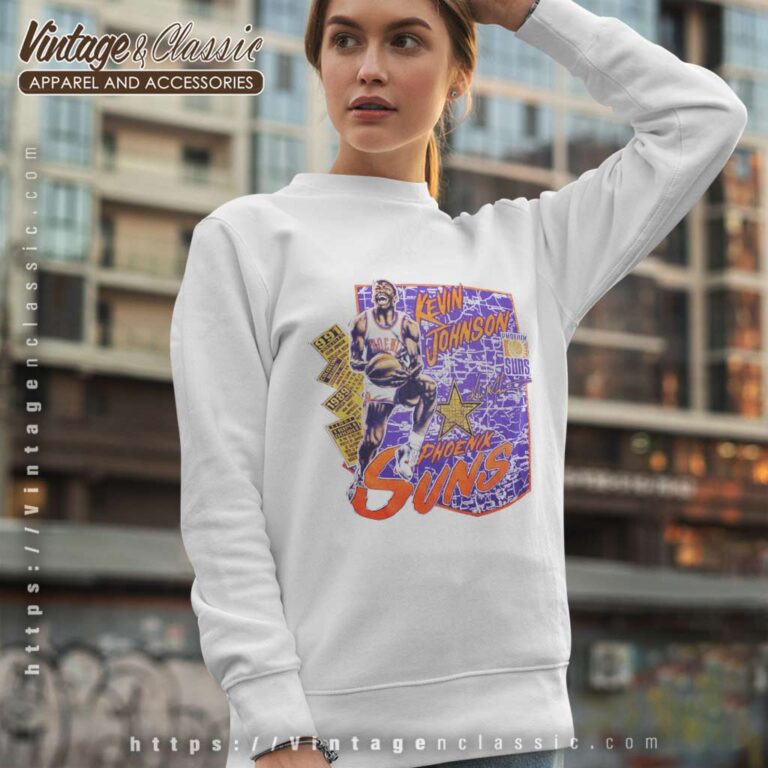 1989 Kevin Johnson Phoenix Suns Vintage Sweatshirt 1989 Kevin Johnson Phoenix Suns Vintage Sweatshirt