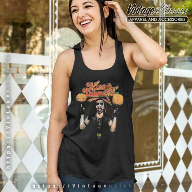 1989 King Diamond Halloween Tank Top Racerback 1989 King Diamond Halloween Tank Top Racerback