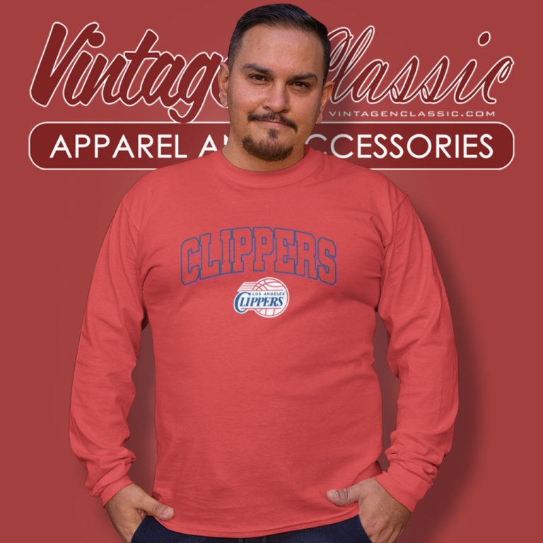 1990s Los Angeles Clippers Long Sleeve Tee 1990s Los Angeles Clippers Long Sleeve Tee