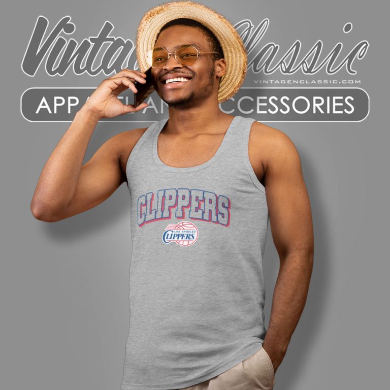 1990s Los Angeles Clippers Tank Top Racerback 1990s Los Angeles Clippers Tank Top Racerback