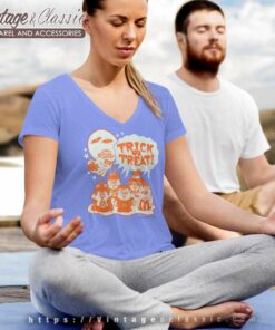 1993 Mcdonalds Halloween Mcnuggets V Neck TShirt