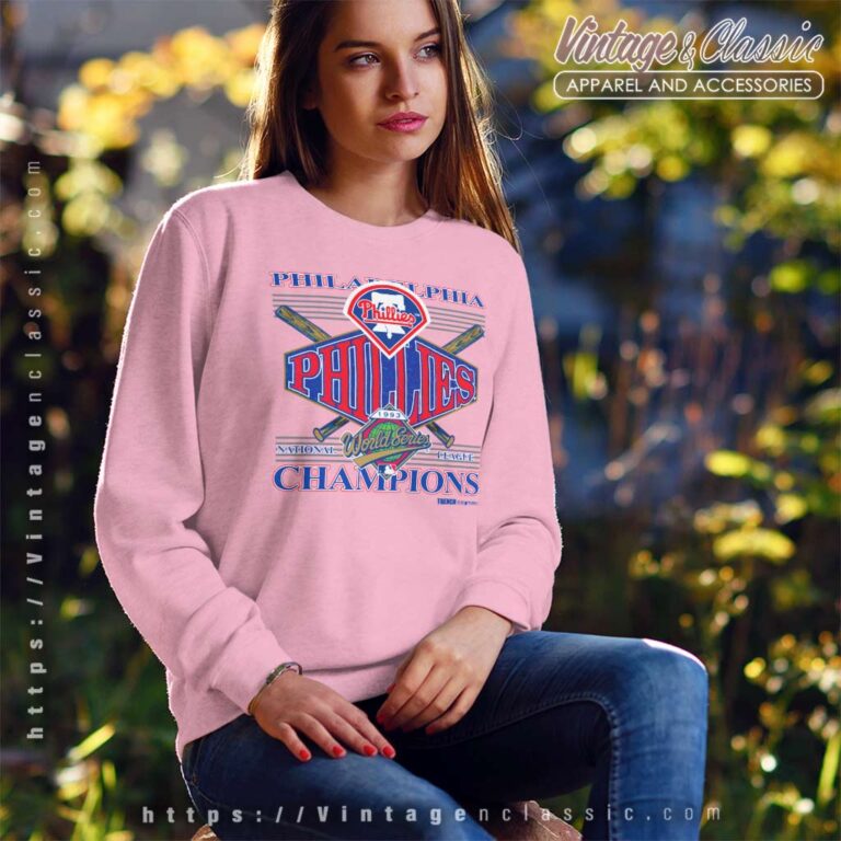 1993 National League Champions World Series Philadelphia Phillies Sweatshirt 1993 National League Champions World Series Philadelphia Phillies Sweatshirt