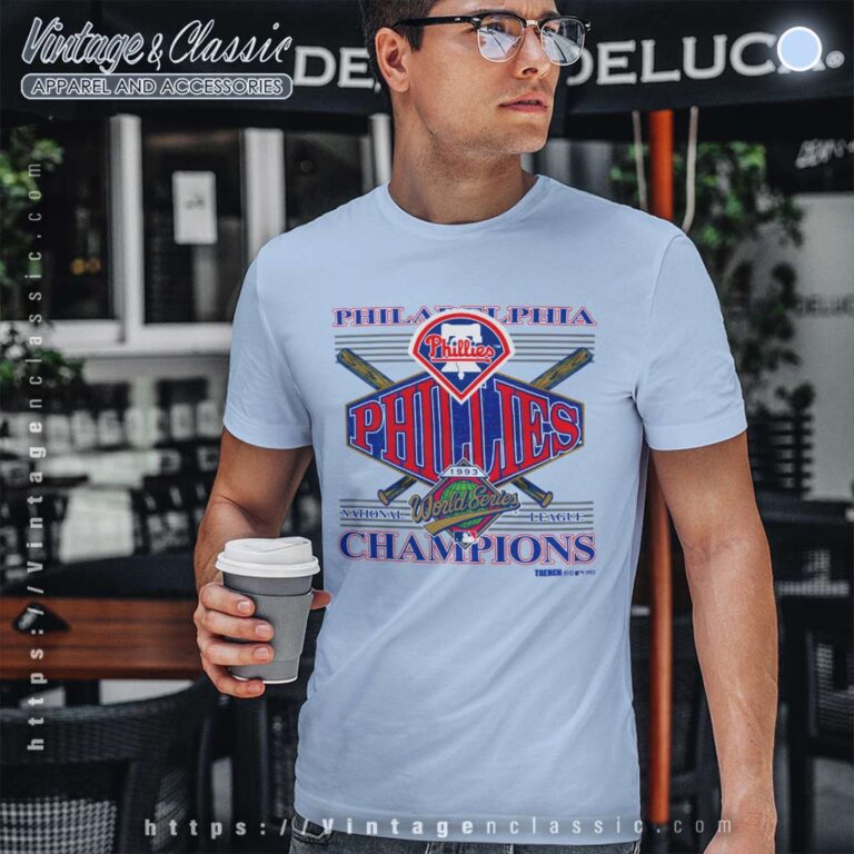 1993 National League Champions World Series Philadelphia Phillies T Shirt 1993 National League Champions World Series Philadelphia Phillies T Shirt