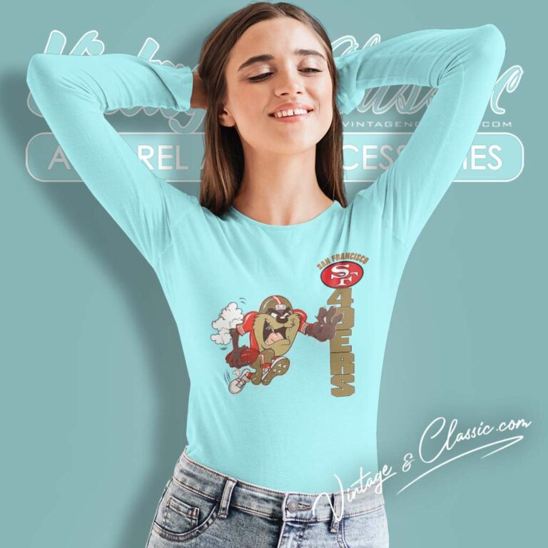 1994 San Francisco 49ers Taz Long Sleeve Tee 1994 San Francisco 49ers Taz Long Sleeve Tee