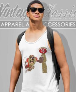 1994 San Francisco 49ers Taz Tank Top Racerback
