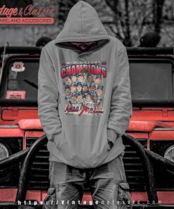 1995 World Champions Atlanta Braves Caricature Hoodie