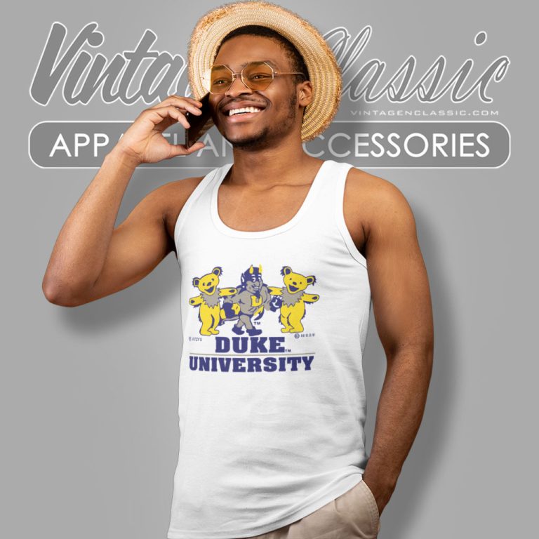 1996 Grateful Dead X Duke University Tank Top Racerback 1996 Grateful Dead X Duke University Tank Top Racerback