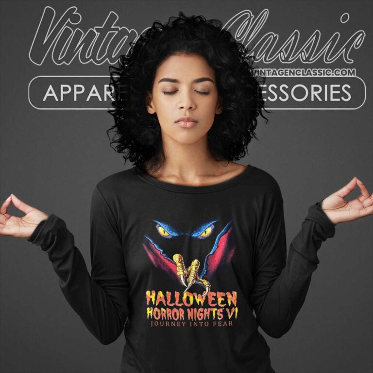 1996 Halloween Horror Nights Vi Long Sleeve Tee 1996 Halloween Horror Nights Vi Long Sleeve Tee