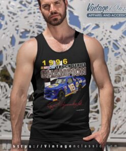 1996 Nascar Truck Series Champion Tank Top Racerback