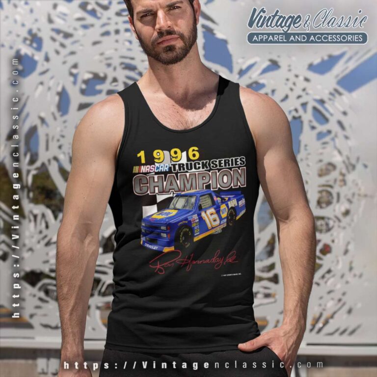 1996 Nascar Truck Series Champion Tank Top Racerback 1996 Nascar Truck Series Champion Tank Top Racerback