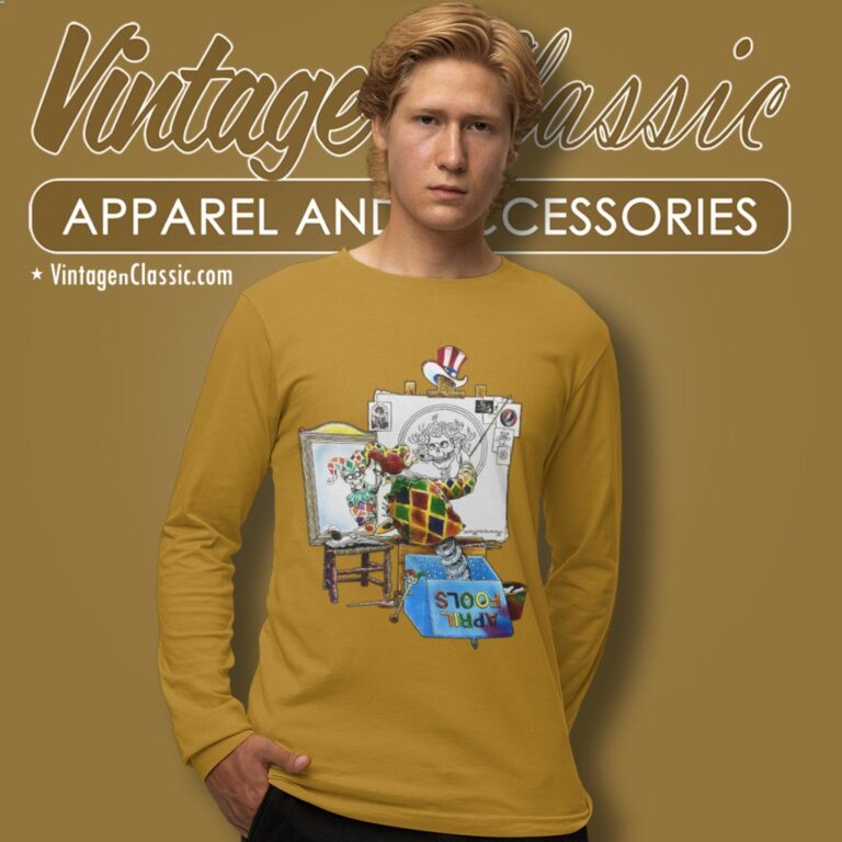 1996 Vintage Grateful Dead April Fools Norman Rockwell Shirt Long Sleeve Tee 1996 Vintage Grateful Dead April Fools Norman Rockwell Shirt Long Sleeve Tee