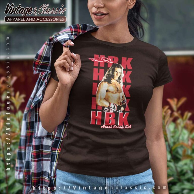 1996 Wwf Hbk Shawn Michaels Women TShirt 1996 Wwf Hbk Shawn Michaels Women TShirt
