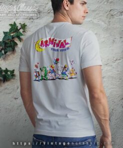 1998 Jimmy Buffett Carnival Tour Back Side T Shirt