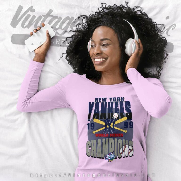 1999 New York Yankees World Series Champion Long Sleeve Tee 1999 New York Yankees World Series Champion Long Sleeve Tee