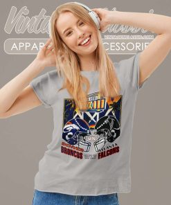 1999 Super Bowl Xxxiii Denver Broncos Vs Atlanta Falcons Women TShirt