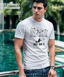 Nike Just Boo It Swoosh Skeleton Shirt