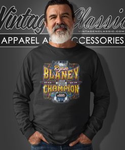 Ryan Blaney Team Penske 2023 Shirt Nascar Cup Series Champion Long Sleeve Tee