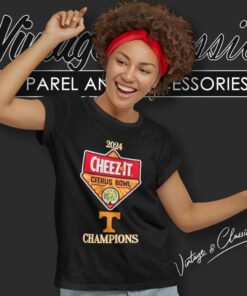 Tennessee Volunteers Cheez It Citrus Bowl Champions 2024 Logo Shirt