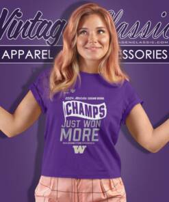 Washington Huskies 2024 Sugar Bowl Champions Locker Room Women T Shirt