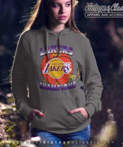 2000 Nba Finals Champions Lakers Hoodie